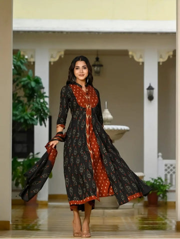 Anarkali Kurti Set